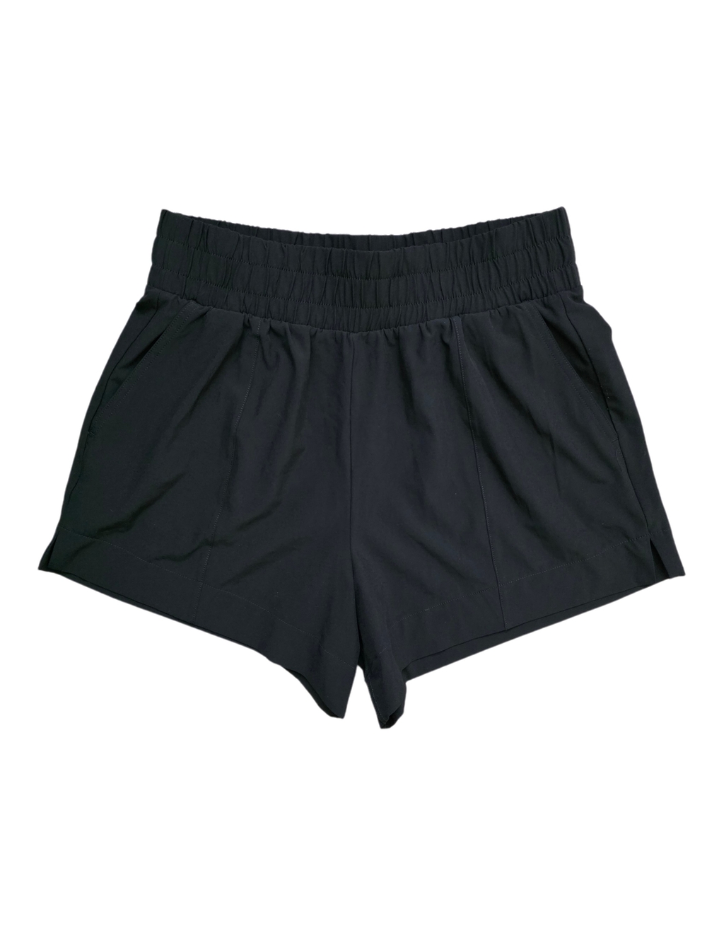 Abercrombie & Fitch Black High-Waist Shorts Size Medium